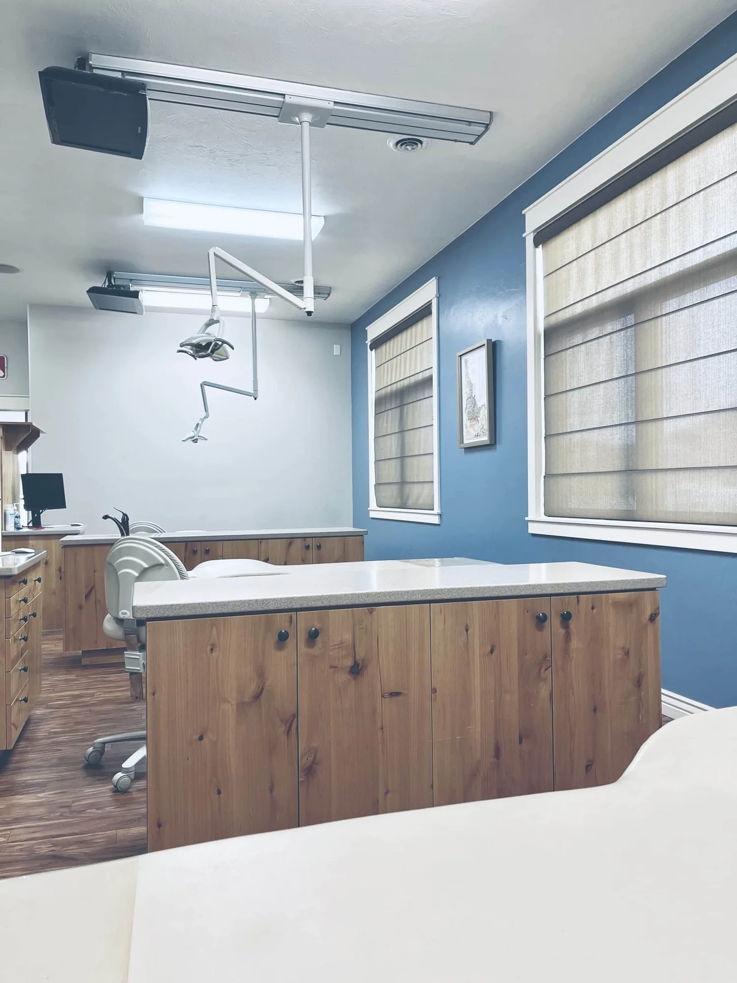 A treatment room at the Rexburg office