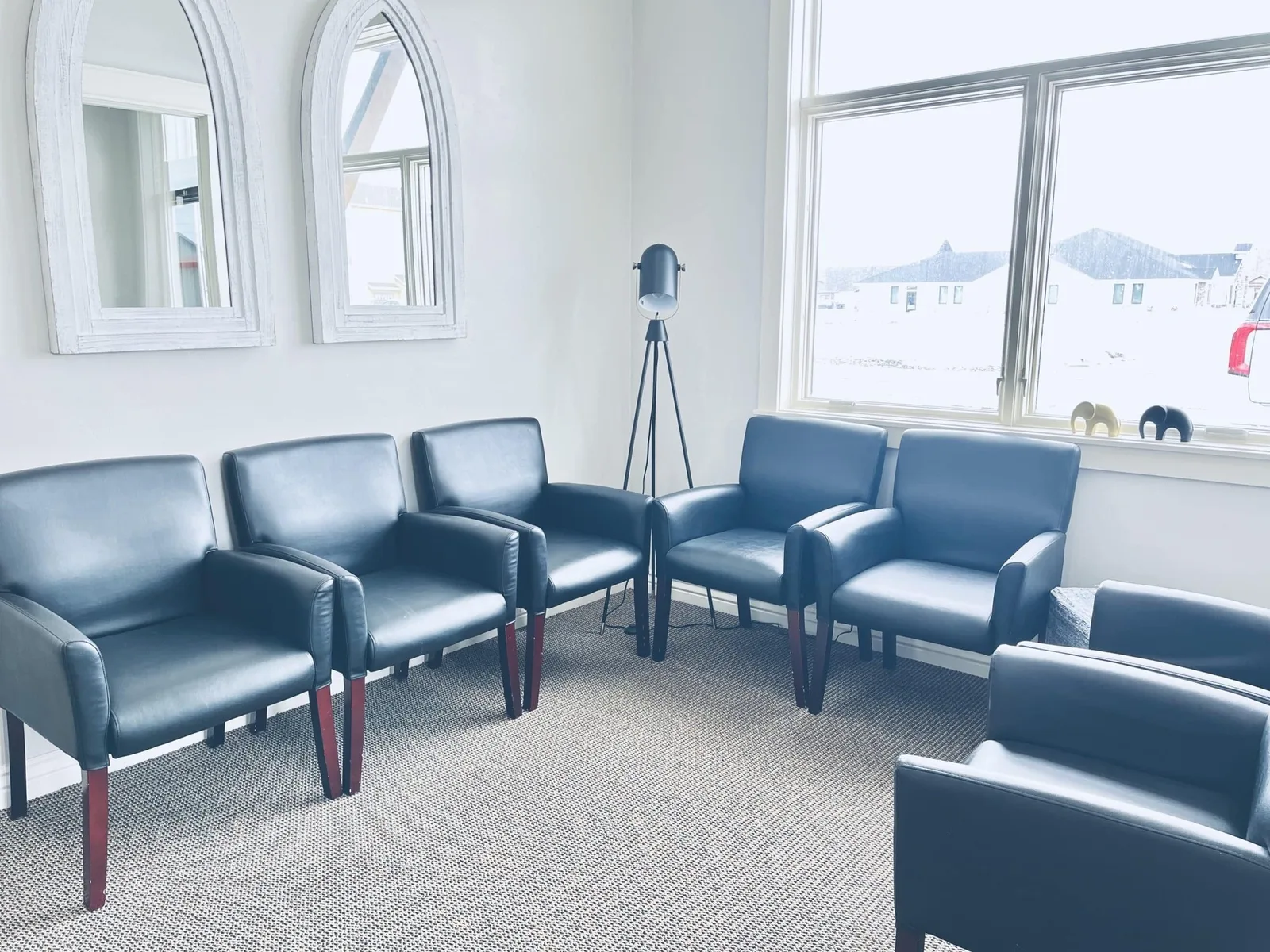 Kid-friendly waiting area in Rexburg